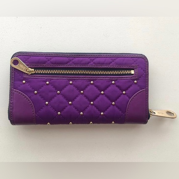 Excellent Condition Juicy Couture Clutch Purple - Picture 2 of 3